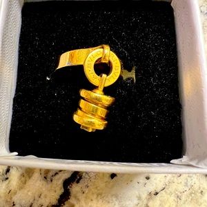 Bvlgari Signature Gold Ring - Authentic